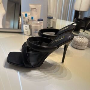 Strappy heels